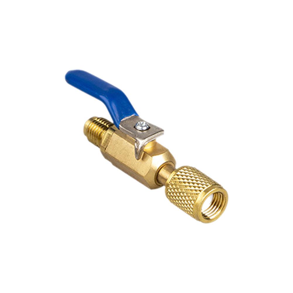 Car Refrigeration 1/4Inch Auto For A/C Charging Hoses HVAC 1/4" AC Refrigerant R410a Freon Car Repair Tools Q2V0