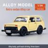 "Children's Off-Road Alloy Car Models with Open Doors - Sports Car Cake Decorations and Gifts for Boys"