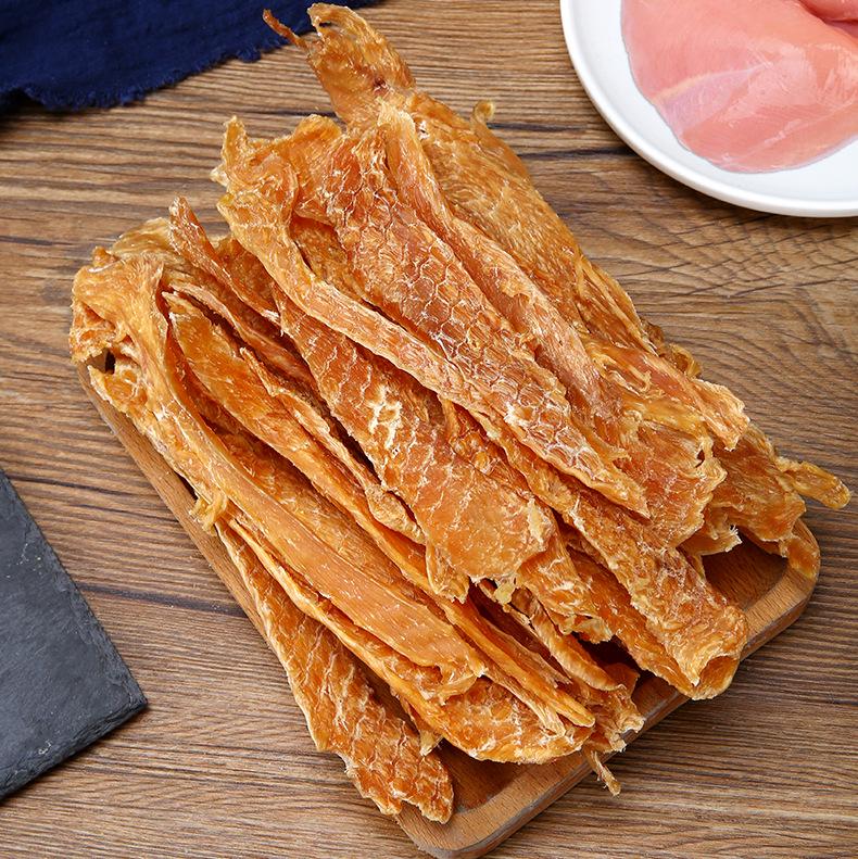 Chicken & Duck Jerky Dental Chews for Puppy Training - Small Breed Dogs & Cats