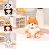 Panda Fox Cat Dog Plush Animal Toy With Pp Cotton Filling For Kids Gift And Collectors Item