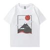 Summer Cute Japanese Cat Streetwear Graphic Oversized Tshirt Cotton Unisex Women Print Plus Size Top Unisex Short Sleeve Tshirts