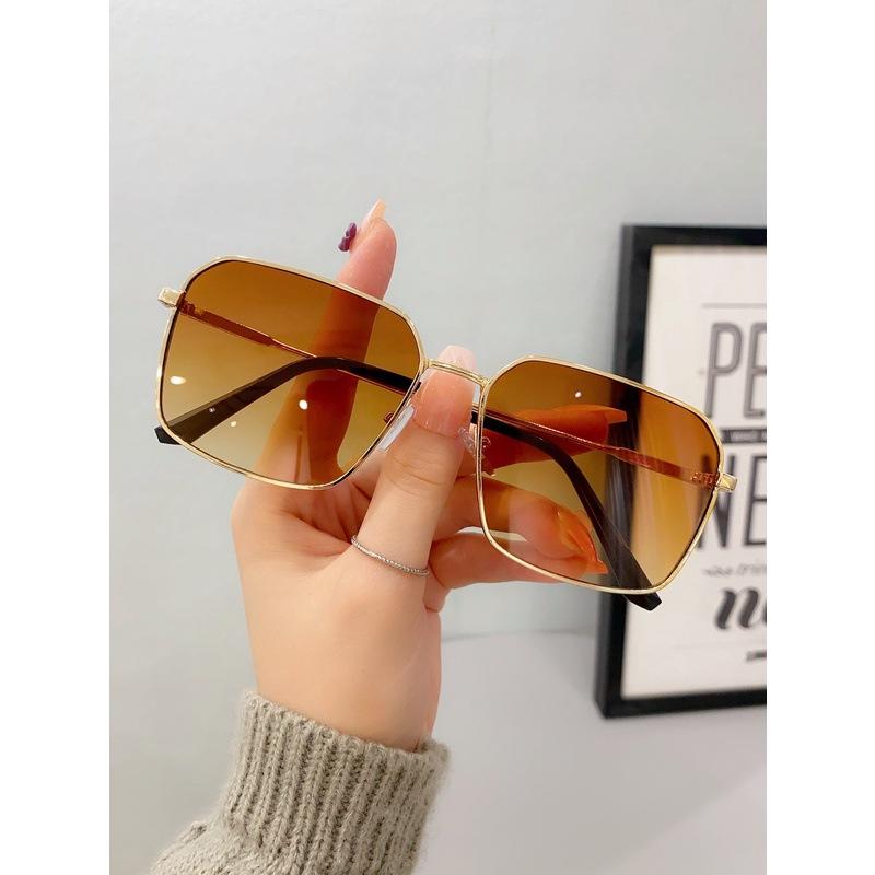 JYL TS Rimless Sunglasses Unisex UV Protection Cyberpunk Style 2301 A-5848