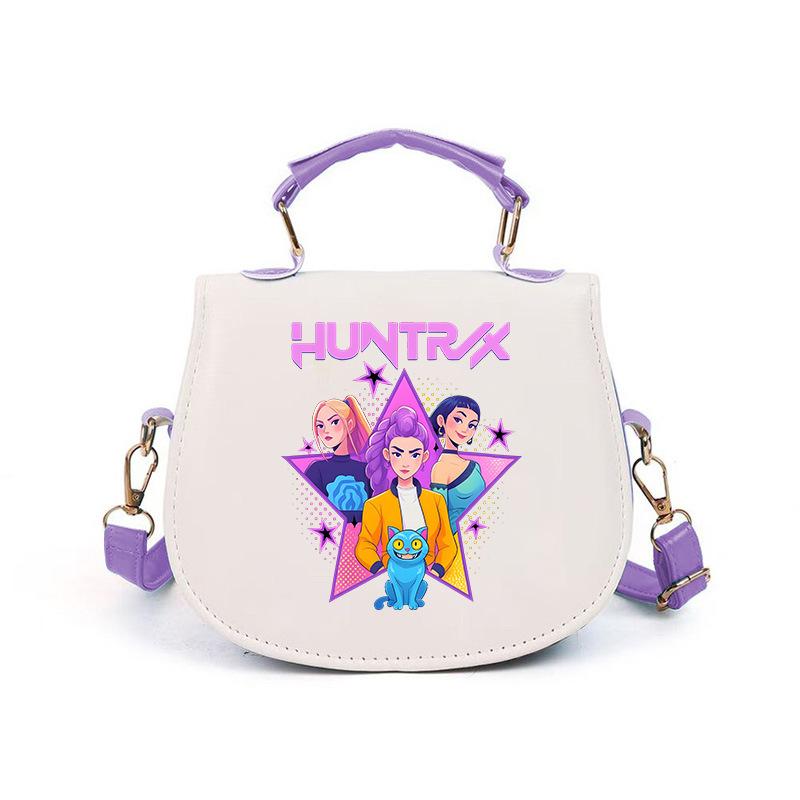 Kpop Animation Cartoon Printing Korean Version Of The Trend Handbag Multi-Function Portable Shoulder Messenger Bag