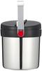 Thermos Vacuum Insulated Ice Bucket, Stainless Steel Black, JIN-1300 SBK