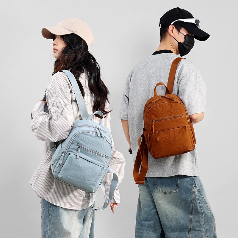 Multi-Pocket Small Backpack Unisex Travel Backpack