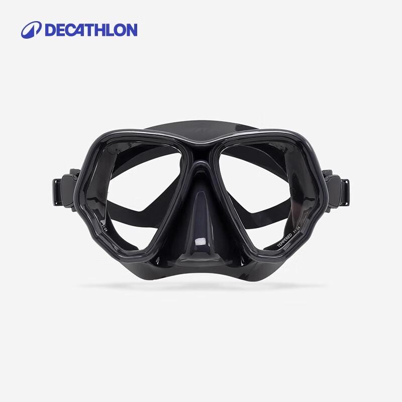 Decathlon Large Frame Anti-Fog Swimming Goggles