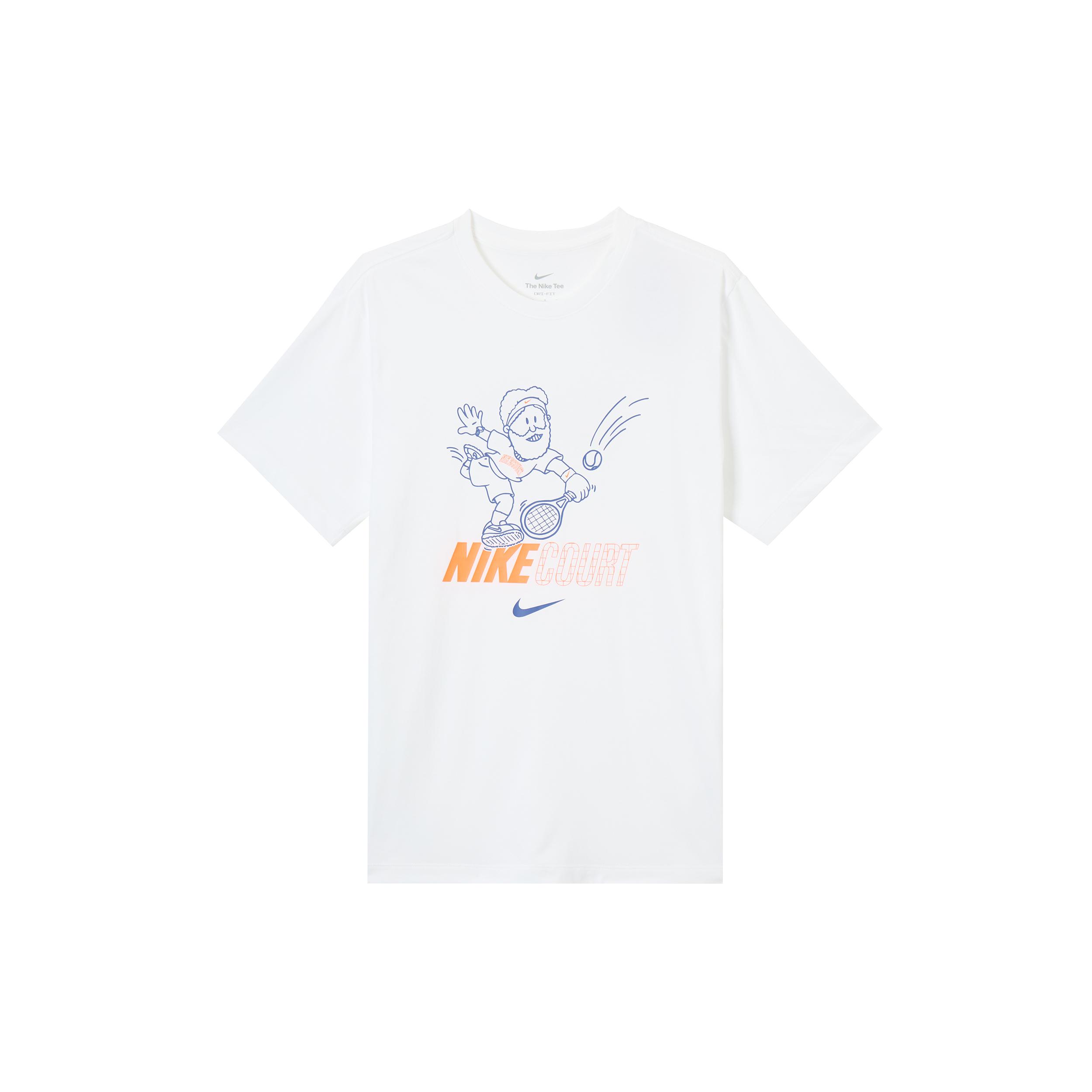 Nike Court Men s Dri FIT Tennis T Shirt HF6219-100 L