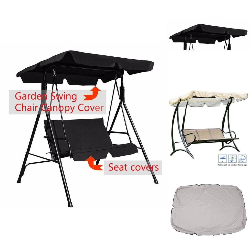 Durable Waterproof Replacement Canopy Cover For Garden Swing Seats