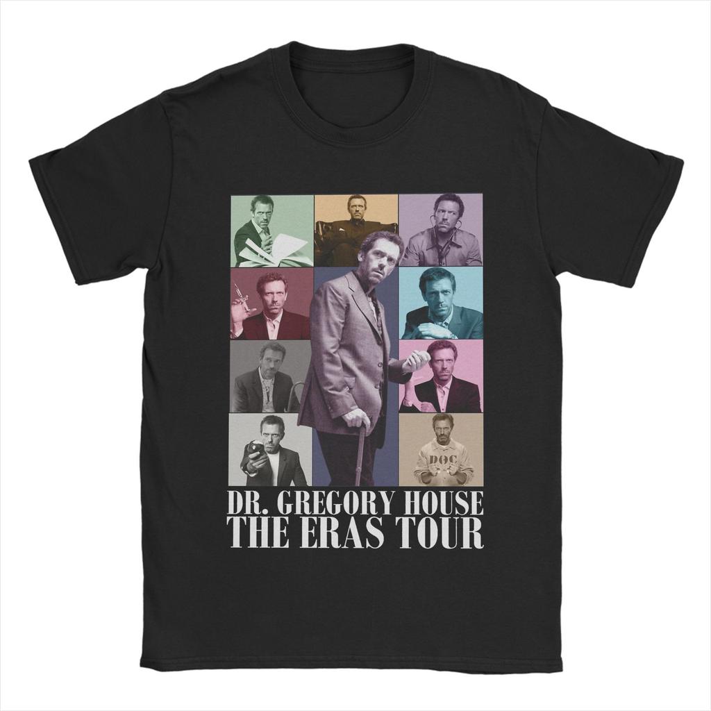 Dr Wilsons Haus MD T-Shirt Unisex 100% Baumwolle Lustiges T-Shirt Rundhals T-Shirt Kurzarm Kleidung Neuankunft
