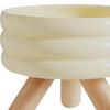Ceramic Cat Bowl Elevated Food Protect Pet Spines Anti Slip Lightweight