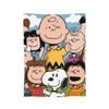 Snoopys & Woodstock Fun & Flowers Flannel Blanket Awesome Throw Blanket for Home Hotel Sofa 150*125cm Quilt,