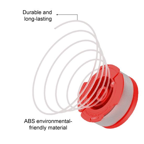 Weed Eater String Set Weed Wacker Trimmer Line Preloaded Spool CMZST065 with 30Ft String for Craftsman CMCST900 CMCST900B