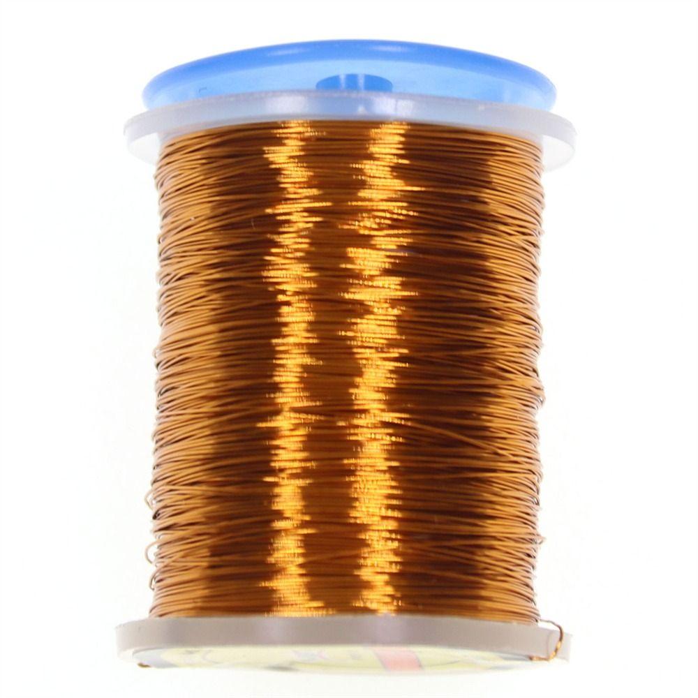 26 Yards Fly Tying Copper Wire 0.2mm Nymph Thread Fishing Tackle Fly Tying Thread Trout