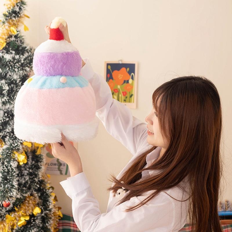 Cake Plush hat 3D Cartoon Cake Hat  Doll Both sides Fancy Caps for Dress Party, Favors Gifts, Costume Accessories