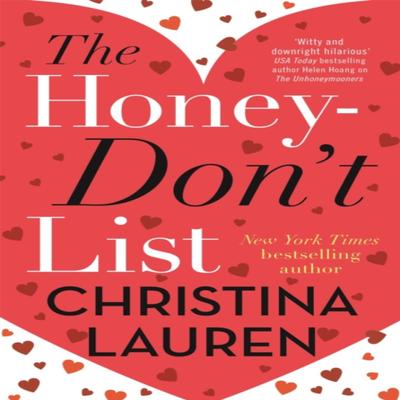 The HoneyDont List by Christina Lauren Paperback Book 9780349426839