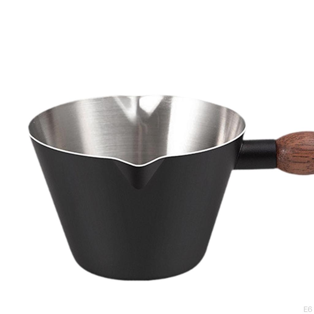 120ml Odměrka na kávu s rukojetí, Multifunkční dárek, Džbánek na mléko, Nalévací nádobka pro domácnost