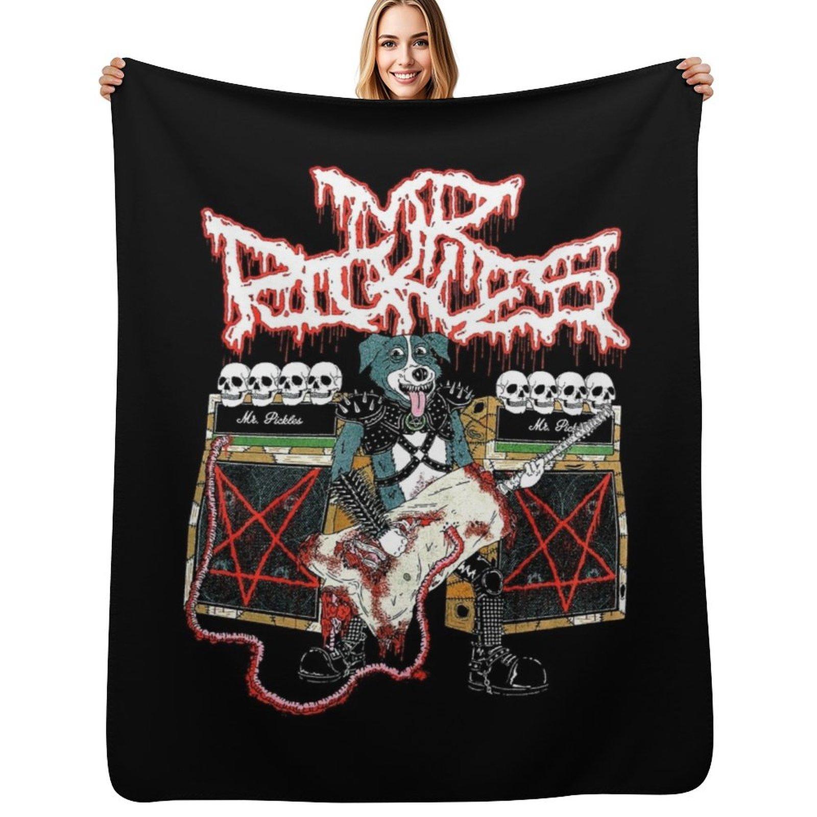 

Mr Pickles Guitar Throw Blanket Warm Napping Blanket for Office Couch Bed 102x76cm(40x30in)