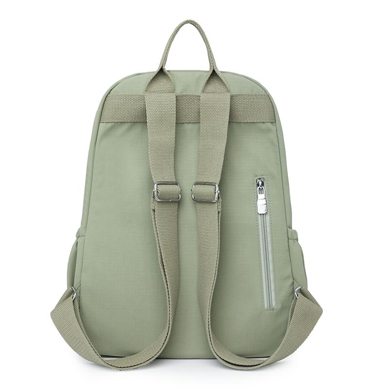 Einfarbiger Rucksack Große Kapazität Outdoor-Reisetasche Studenten Leichter Pendlerrucksack