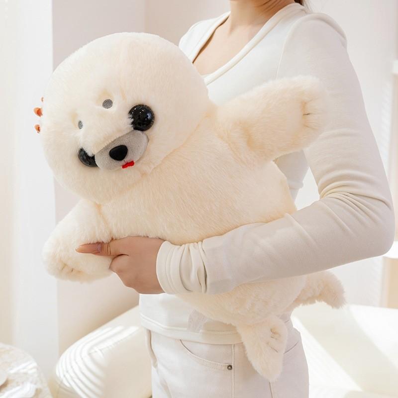 Plush Seal Toy With Soft Pp Cotton Filling For Kids And Collectors
