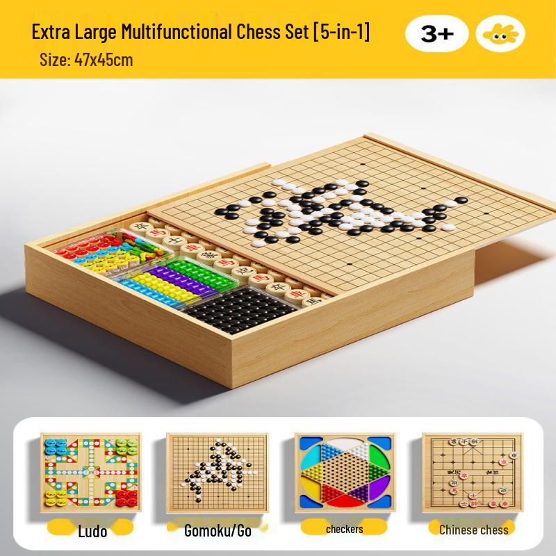 5-in-1 Extra Large Educational Board Game