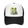 Custom Funny Frog Trucker Hat Unisex Women Adjustable Adult Baseball Cap Hip Hop Dad Hat