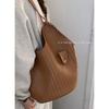 Retro High-end Underarm Bag Commuter Women's Bag 2025 New Large Capacity Woven Bag Simple Vegetable Basket Bag