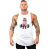 Men's Sports Style Lightweight Breathable Vest Multi-color Fun Print Breathable Quick Drying Outdoor Sports Men's Vest