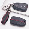 Key Fob Cover for Buick Encore GX Enclave Envision Regal Lacrosse GL8 with Keychain Anti-Scratch Surface Shockproof Structure Soft Grip Texture