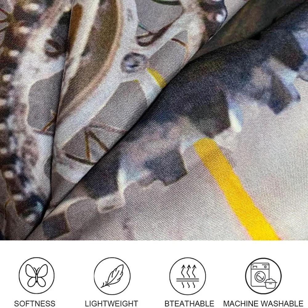 Dirt Bike Duvet Cover Set Motocross Racer for Kids Teens Extreme Sports Style Polyester Bedding Set Bedclothes Double Queen King