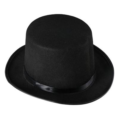 Cosplay Fedora Hat Fancy Dress Costume Retro Top Cap Magician Top Hat Performed Hat Bowler Top Hat