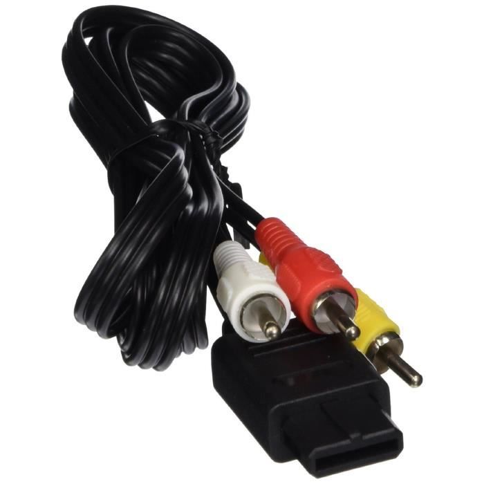 AV-Kabel - Kompatibel Super Nintendo - N64 - GameCube - 1,8 m - Composite-Video - Audio