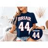Off Campus Briar U University Series Graham 44 Jersey Number 44 T-shirt Ice Hockey Men Women Cotton T-shirt