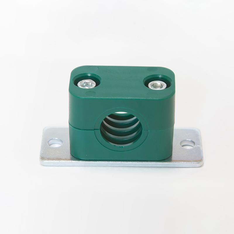 3PCS 6/8/10/12/15/16/18/20/22/25/28/30/35/40/50/60mm Diameter Pipe Bolted Plastic Clips Pipe Clamp Tube Fastener Assortment Kit