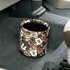 BONFORM Car Trash Mouse Fits Light and Standard Can, Disney/Mickey Pattern, Cars, Multi-Box, Beige, 7276-43BE