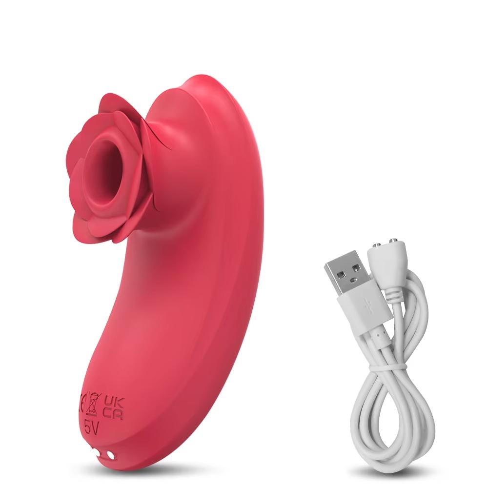 Rose toy Sucking Vibrator for Women Squirt Orgasm Clit Sucker Clitoris Vacuum Stimulator Oral Nipple Rose Sex Toy Female