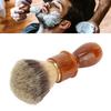Men Shaving Brush Home Hair Salon Ergonomic Resin Handle Soft Hair Shaving Brush Face Grooming Tool