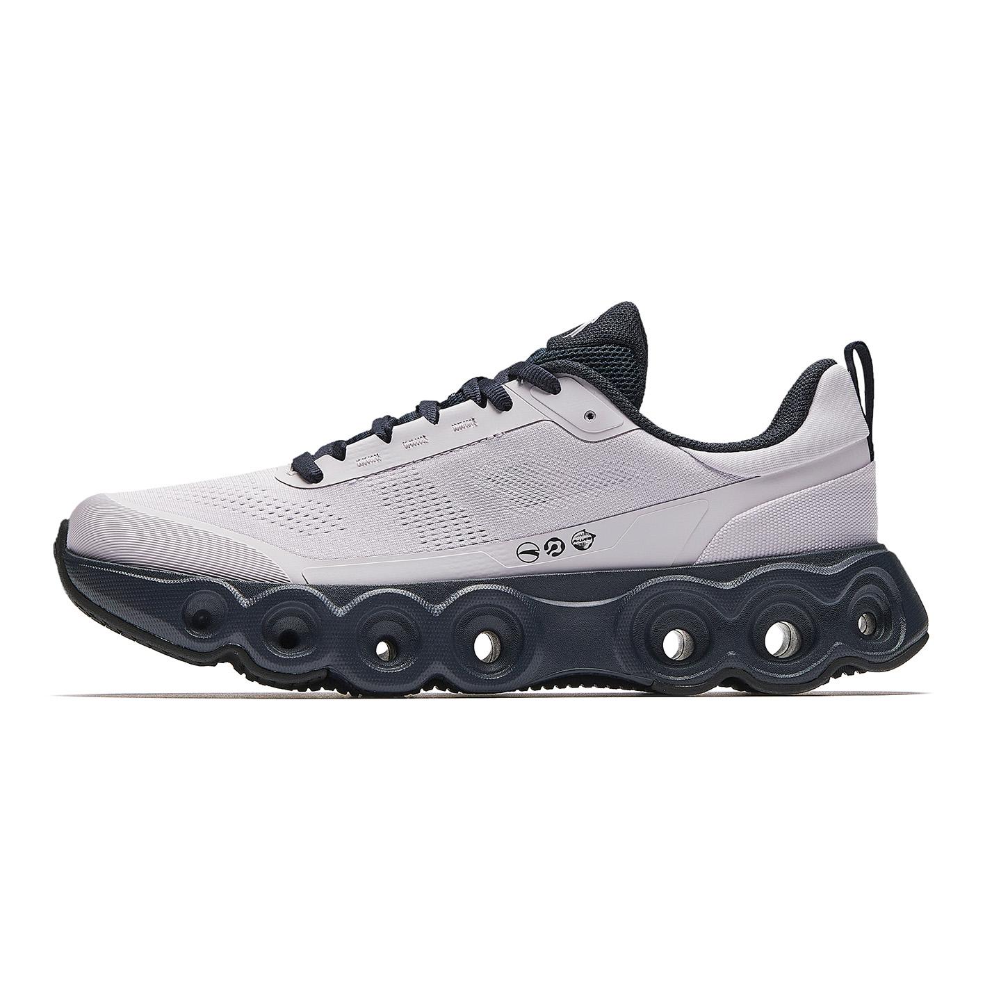 Anta Energy Ring Fabric Rubber Low-top Running Shoes Purple Blue Women s 922615506-3 35.5