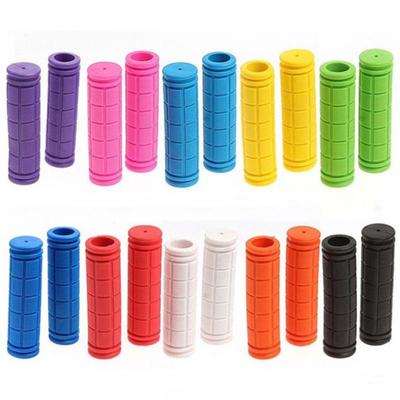 1 Paar Handvat Greep Cover Antislip Lichtgewicht Rubber Meerkleurige Vierkanten Fiets Stuur Cover Fiets Onderdelen