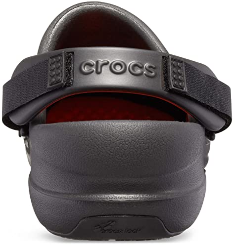 Crocs Bistro Pro Light Ride Clog Sandals, Black, Size 23cm