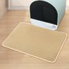 2PCS Double Layer Honeycomb Cat Litter Mat, Washable Foldable Detachable Anti-Splash Kitty Litter Trapping Pad