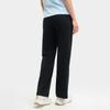 Fila Seria Heritage Casual Wszechstronne Wygodne Elastyczne Dzianinowe Spodnie Sportowe Damskie doły Czarne F11W528602F-BK