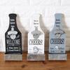Wooden Wall Bottle Opener Retro Beer Bottle Opener Wall Hanging Creative Bar Restaurant Beer Bottle Openers Storage Home Decor