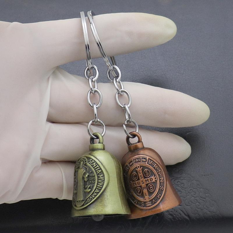 Metal Jewelry Keychain Accessories Car Pendants Bag Decoration Pendants Retro Small Bell