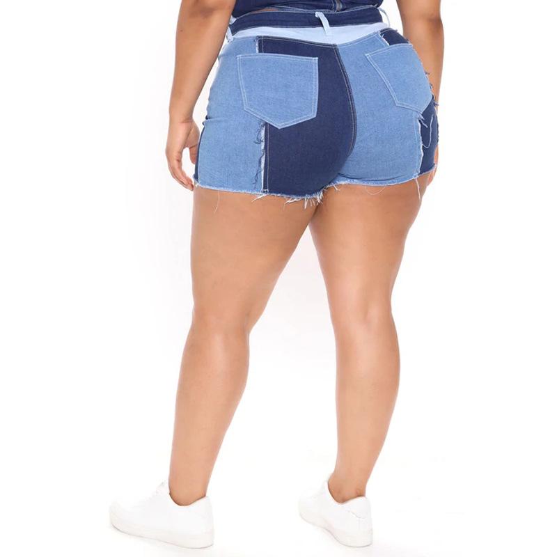 Fashionable High Waist Stretch Slim Loose Shorts
