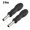 Hex Handle Screwdriver Handle 1/4Inch 45# Steel Plastic