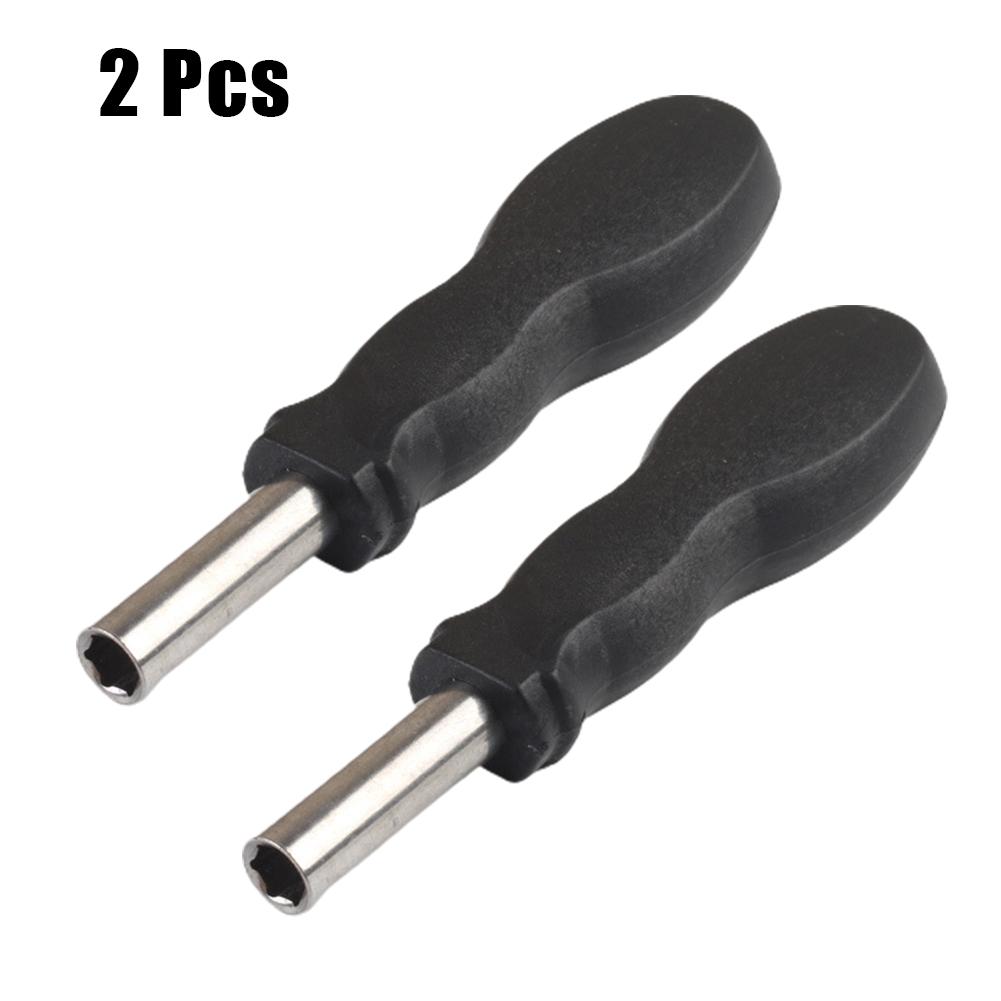 Hex Handle Screwdriver Handle 1/4Inch 45# Steel Plastic