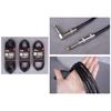 Guitar Instrument Cable Professional Keyboard Cable 6.35mm Electric Instrument Cable for Electric Guitar Bass Keyboard