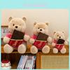 Zaino Portachiavi Peluche Orso Pooh Con Materiale Peluche Lungo Per Bambini E Fan