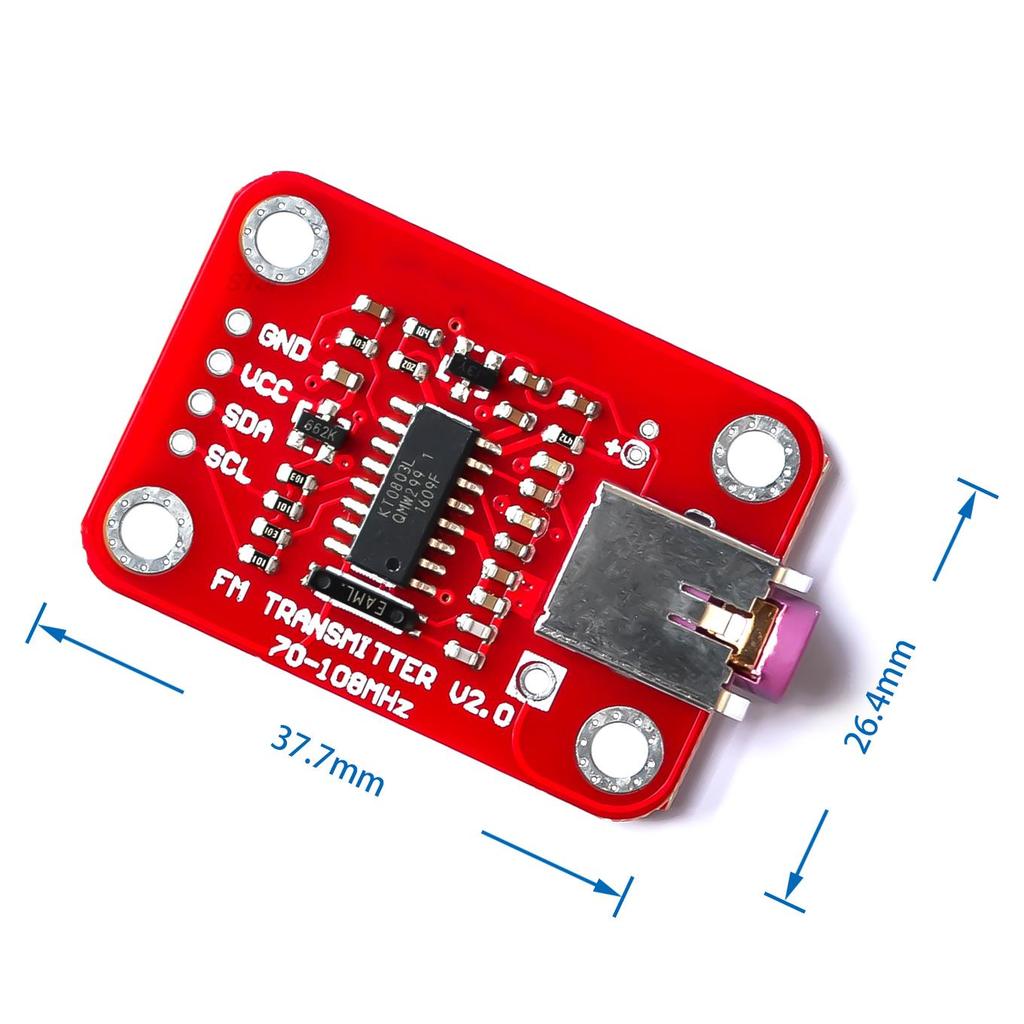 FM Radio Transmitter Module Radio Station Transmitter for Arduino Module