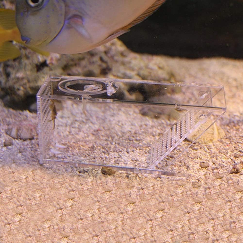 Fish Trap Catcher Box, Fish Tank, Tasteless Non-Toxic Safe for Fish Tank Aquarium